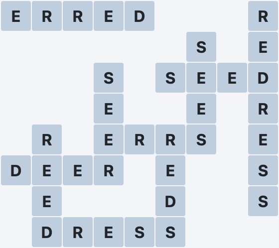 Wordscapes Frost - Valley - level 1628 puzzle answer