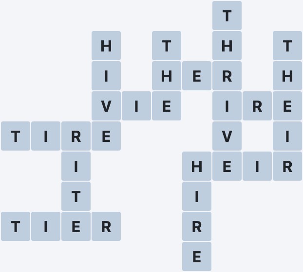 Wordscapes Sky - Wind - level 162 puzzle answer