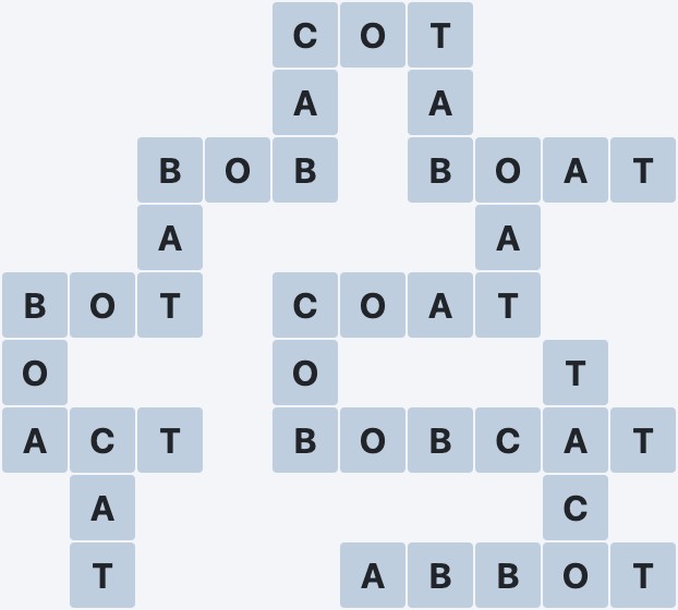 Wordscapes Frost - Valley - level 1631 puzzle answer