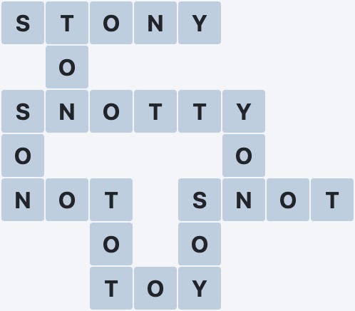 Wordscapes Frost - Lake - level 1633 puzzle answer
