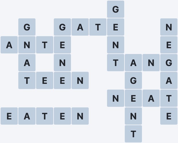Wordscapes Frost - Lake - level 1637 puzzle answer