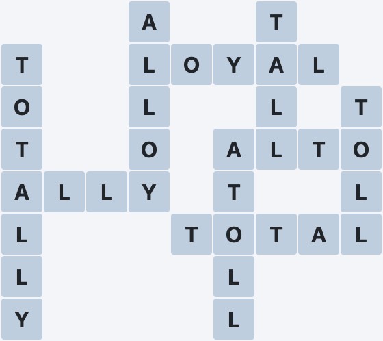 Wordscapes Frost - Lake - level 1642 puzzle answer