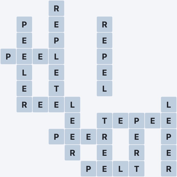 Wordscapes Frost - Lake - level 1644 puzzle answer