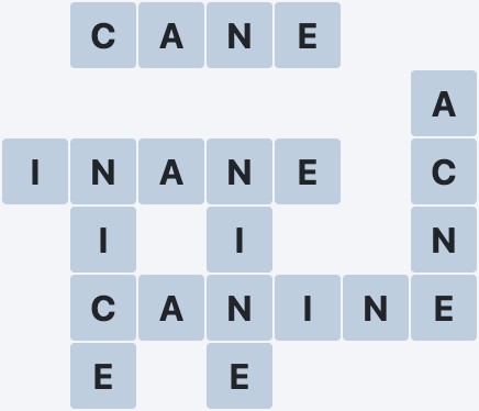 Wordscapes Frost - Icey - level 1662 puzzle answer