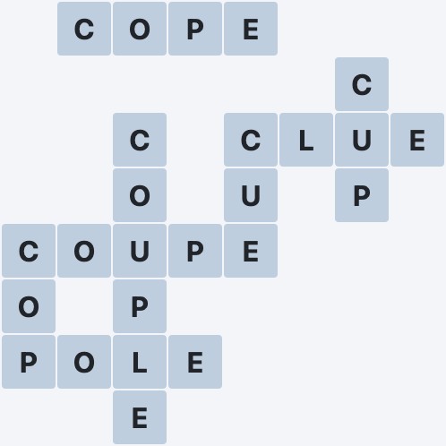 Wordscapes Sky - Wind - level 166 puzzle answer
