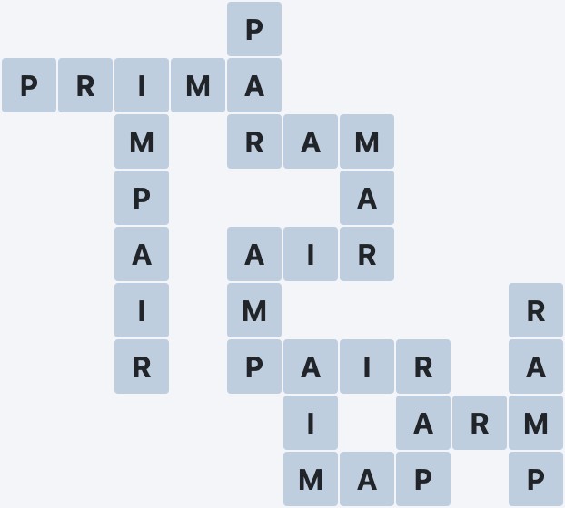Wordscapes Frost - Shine - level 1677 puzzle answer