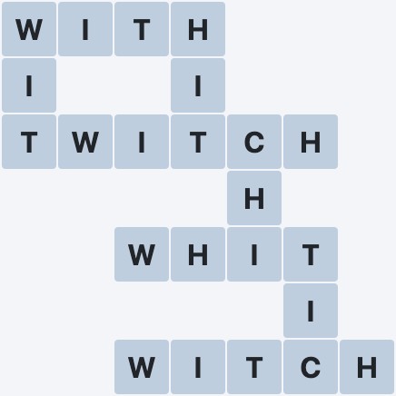 Wordscapes Timberland - Mist - level 1695 puzzle answer