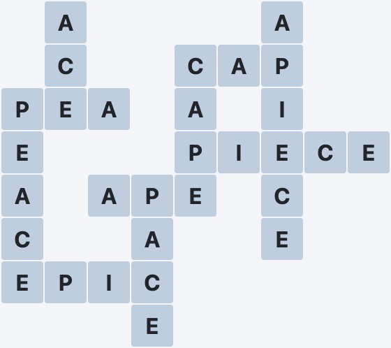 Wordscapes Sky - Wind - level 169 puzzle answer
