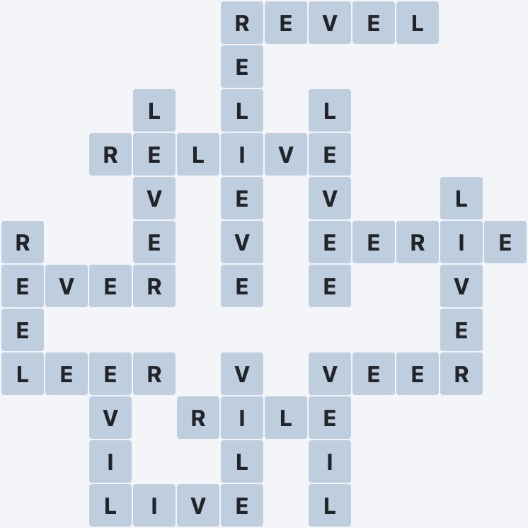 Wordscapes Timberland - Bright - level 1708 puzzle answer