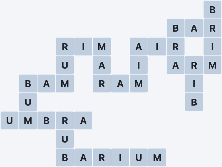 Wordscapes Timberland - Brood - level 1741 puzzle answer