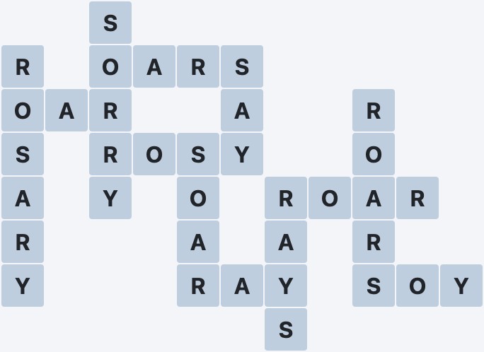 Wordscapes Sky - Wind - level 174 puzzle answer