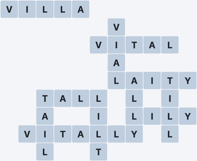 Wordscapes Timberland - View - level 1752 puzzle answer