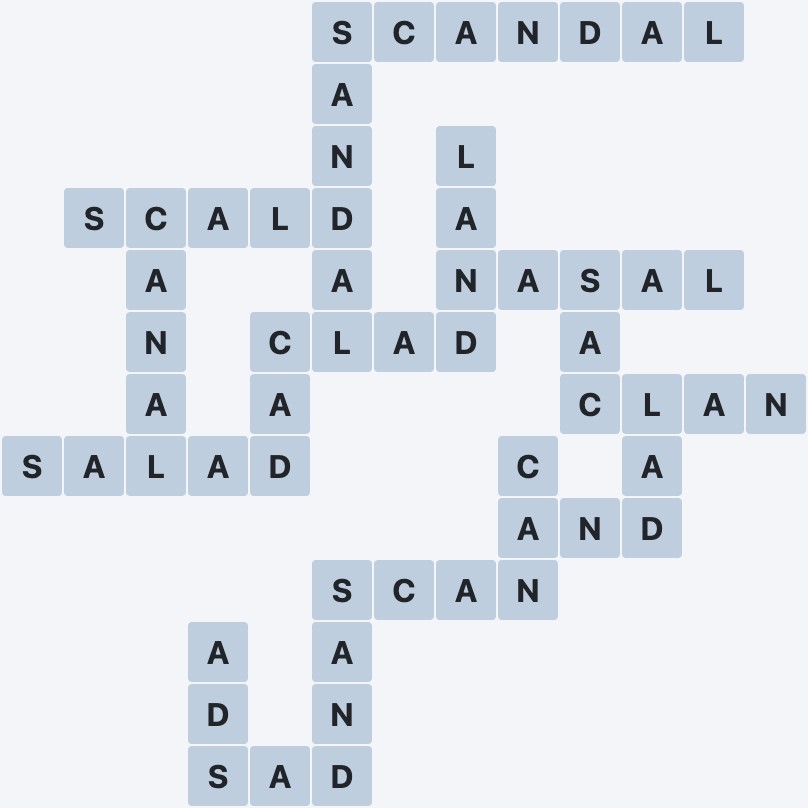 Wordscapes Timberland - View - level 1758 puzzle answer