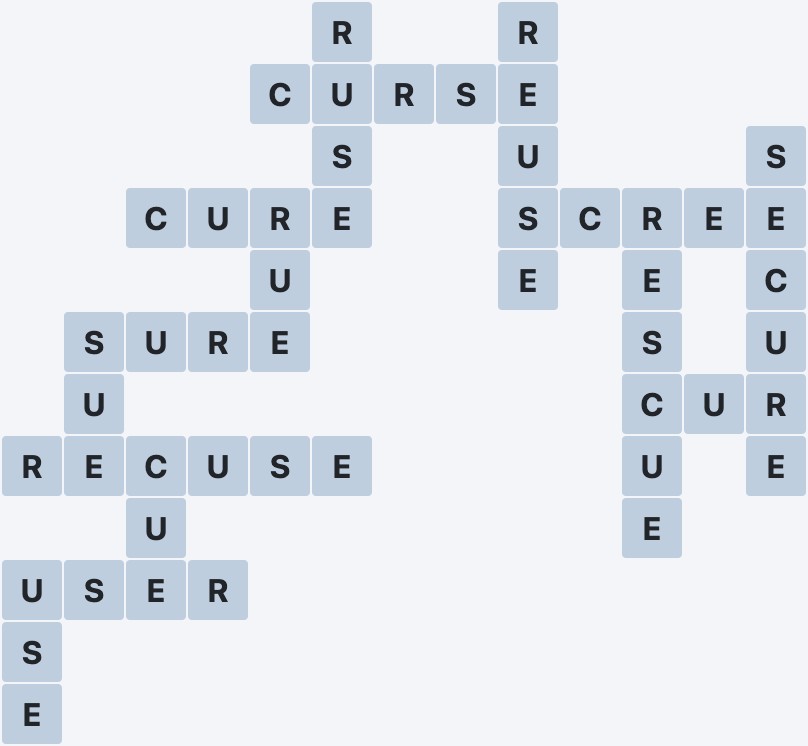 Wordscapes Mist - Ray - level 1842 puzzle answer