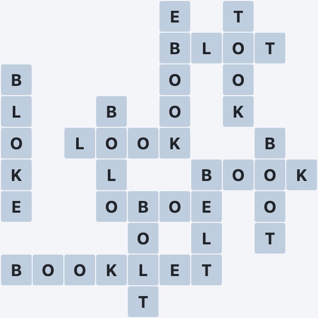 Wordscapes Mist - Azure - level 1860 puzzle answer