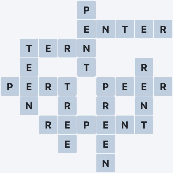 Wordscapes Mist - Azure - level 1871 puzzle answer