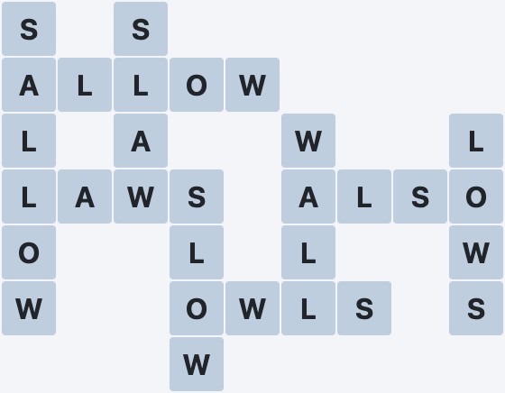 Wordscapes Mist - Brook - level 1891 puzzle answer