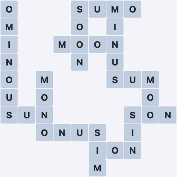Wordscapes Formation - Calm - level 1923 puzzle answer