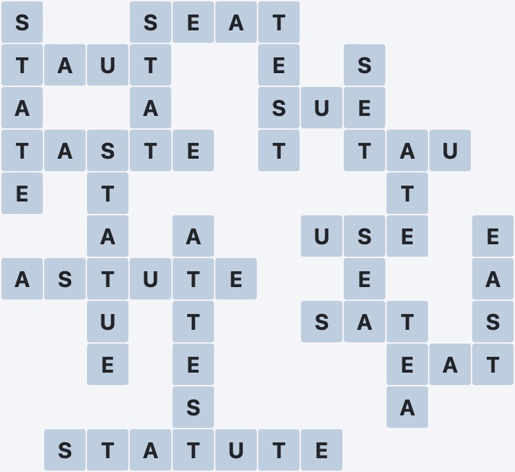 Wordscapes Formation - Calm - level 1924 puzzle answer