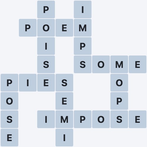 Wordscapes Formation - Calm - level 1931 puzzle answer