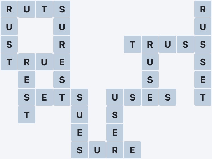 Wordscapes Formation - Calm - level 1934 puzzle answer