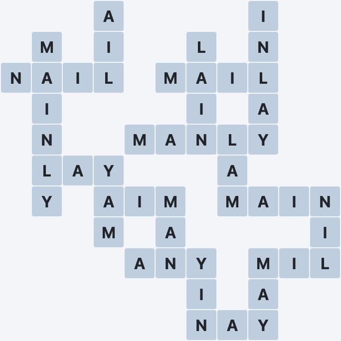 Wordscapes Formation - Calm - level 1935 puzzle answer