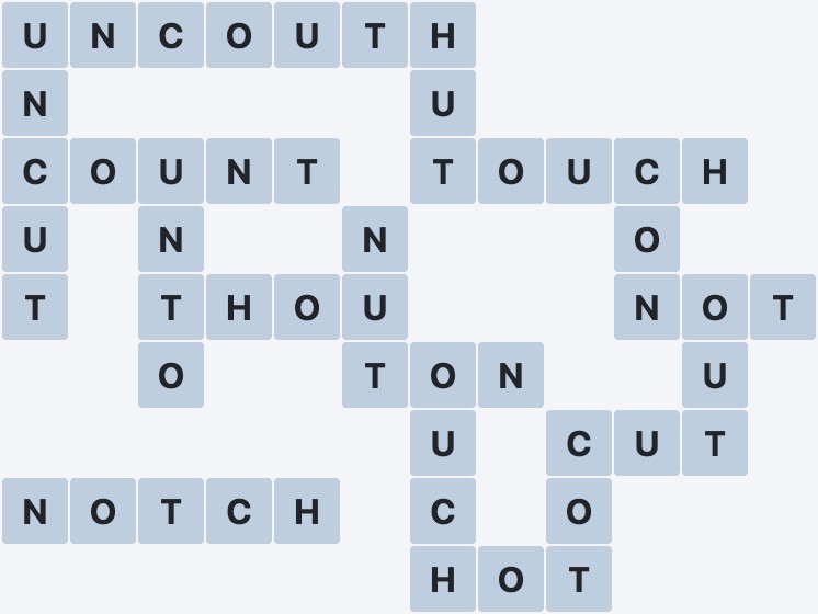 Wordscapes Formation - Set - level 1939 puzzle answer