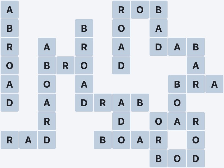 Wordscapes Formation - Set - level 1941 puzzle answer