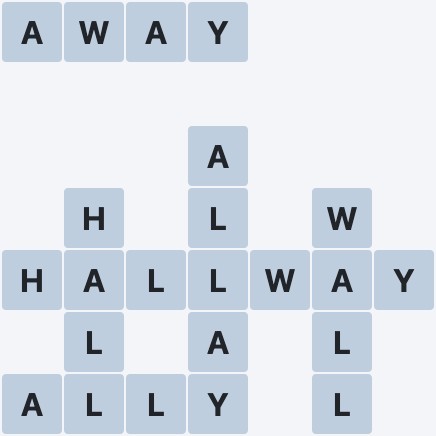 Wordscapes Formation - Serene - level 1953 puzzle answer