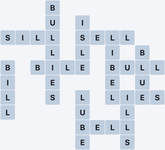 Wordscapes Formation - Serene - level 1968 puzzle answer