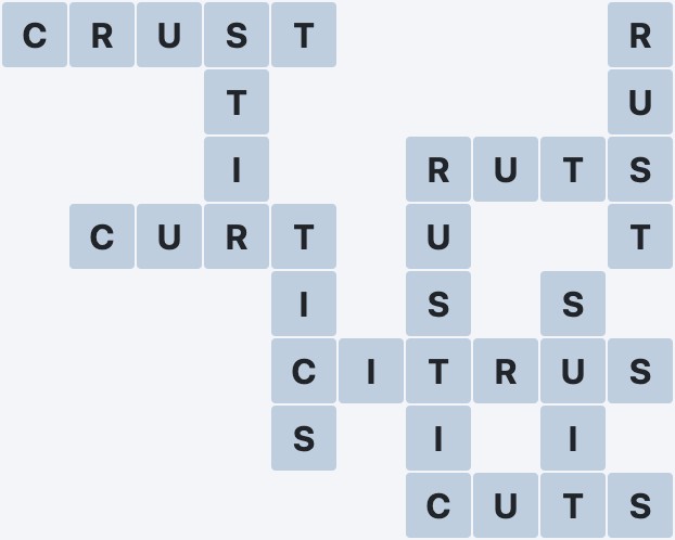 Wordscapes Formation - Air - level 1975 puzzle answer