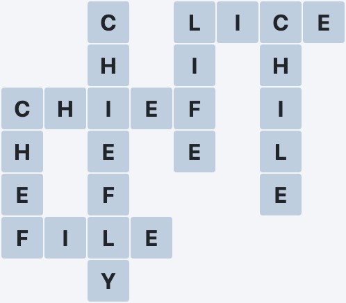 Wordscapes Formation - Air - level 1979 puzzle answer