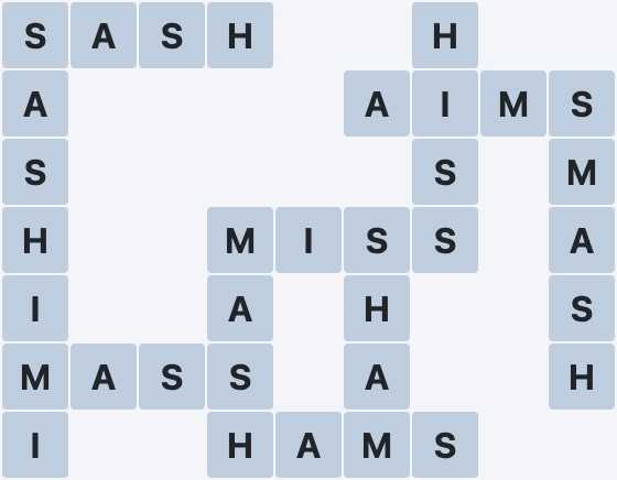 Wordscapes Formation - Air - level 1980 puzzle answer