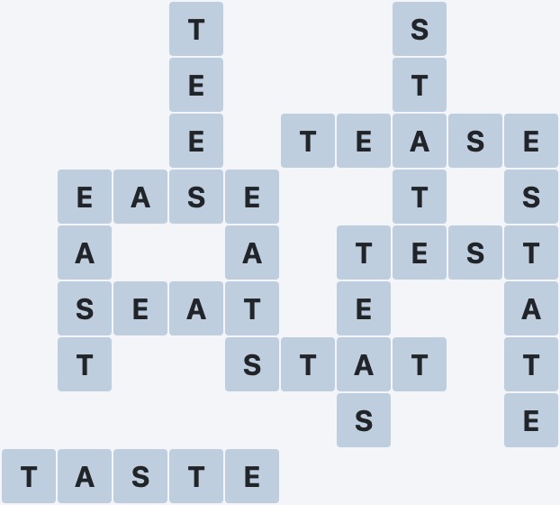 Wordscapes Formation - Air - level 1982 puzzle answer