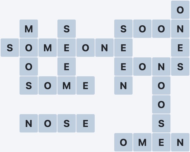Wordscapes Formation - Grace - level 1985 puzzle answer