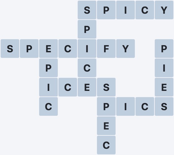 Wordscapes Formation - Grace - level 1989 puzzle answer