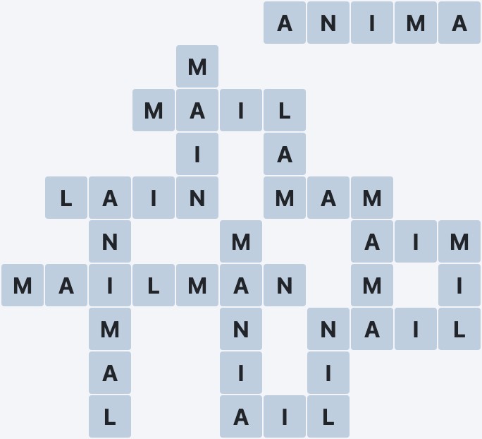Wordscapes Formation - Grace - level 1990 puzzle answer