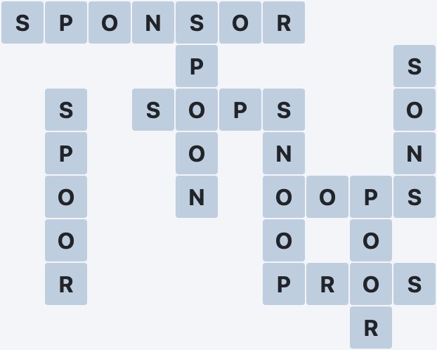 Wordscapes Formation - Grace - level 1992 puzzle answer
