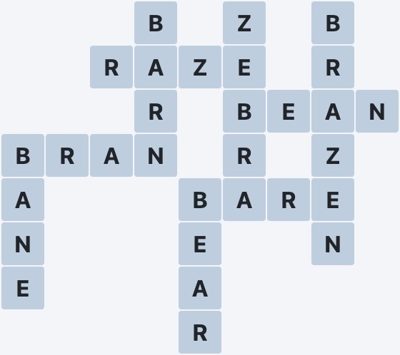 Wordscapes Formation - Grace - level 1993 puzzle answer