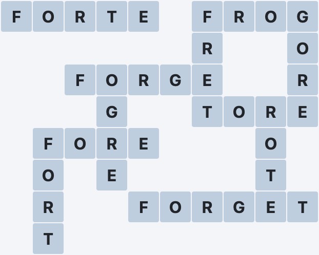 Wordscapes Coast - Fresh - level 2008 puzzle answer