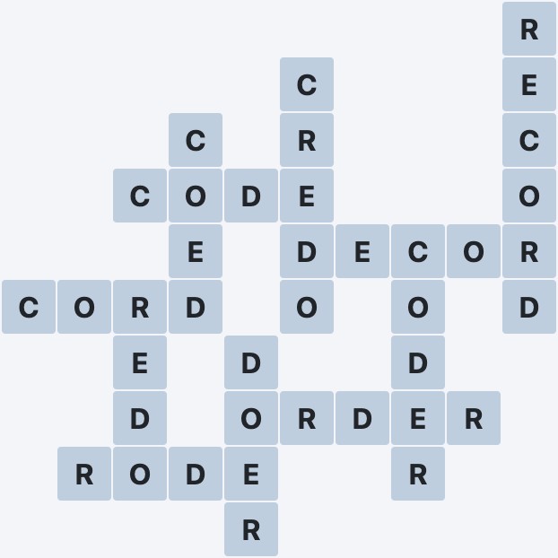Wordscapes Coast - Fresh - level 2010 puzzle answer