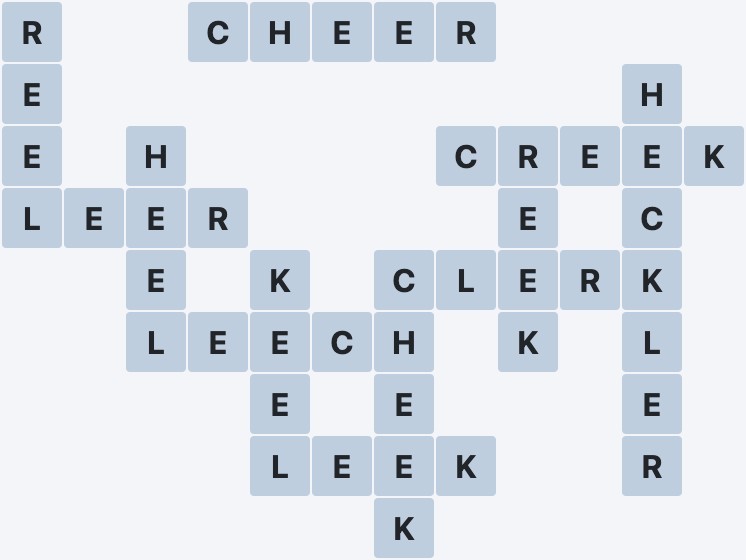 Wordscapes Coast - Fresh - level 2012 puzzle answer