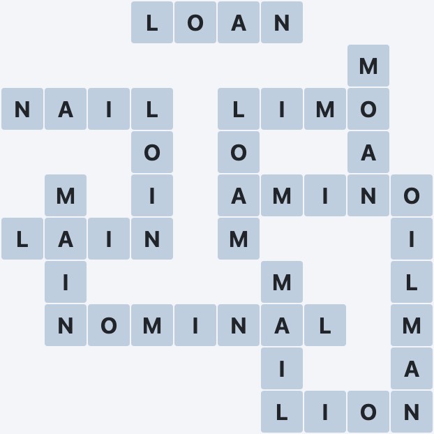 Wordscapes Coast - Shell - level 2028 puzzle answer