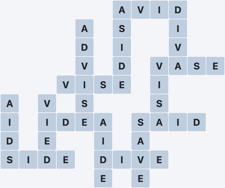 Wordscapes Coast - Shell - level 2030 puzzle answer