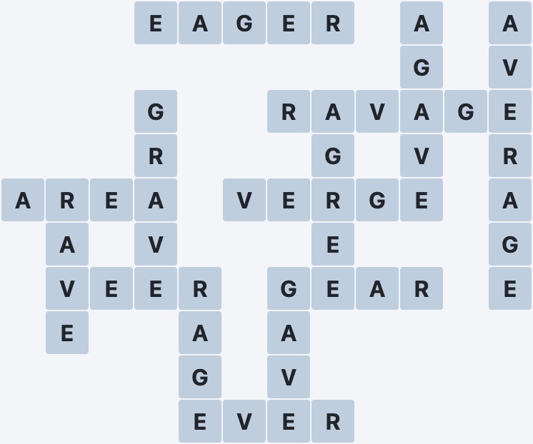 Wordscapes Coast - Wash - level 2044 puzzle answer
