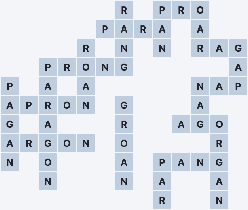 Wordscapes Coast - Wash - level 2047 puzzle answer