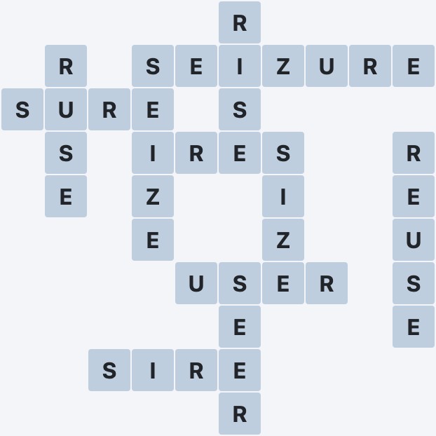 Wordscapes Coast - Wash - level 2048 puzzle answer