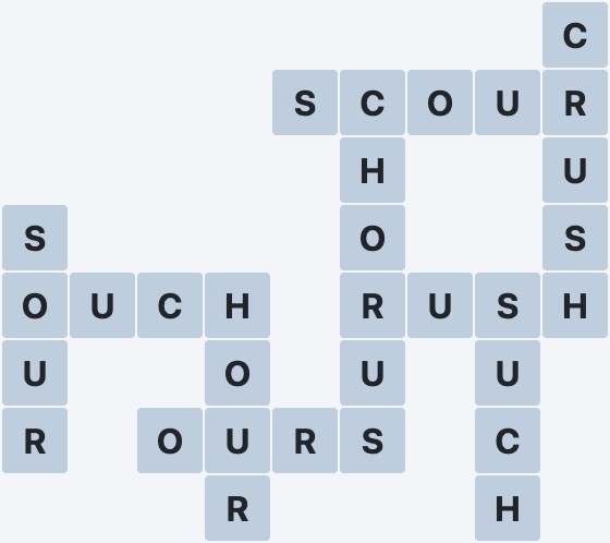 Wordscapes Coast - Aqua - level 2053 puzzle answer