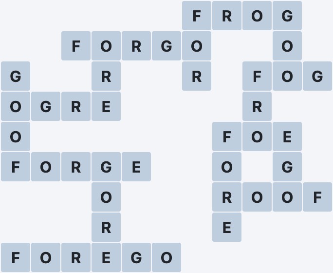 Wordscapes Coast - Aqua - level 2057 puzzle answer