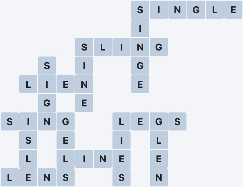 Wordscapes Coast - Aqua - level 2058 puzzle answer